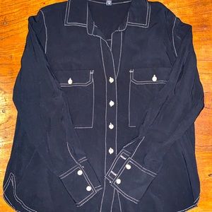 Velvet Heart black long sleeve shirt